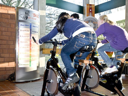 Bike Simulator / Fahrradsimulator / Radelwettbewerb buchen – 3