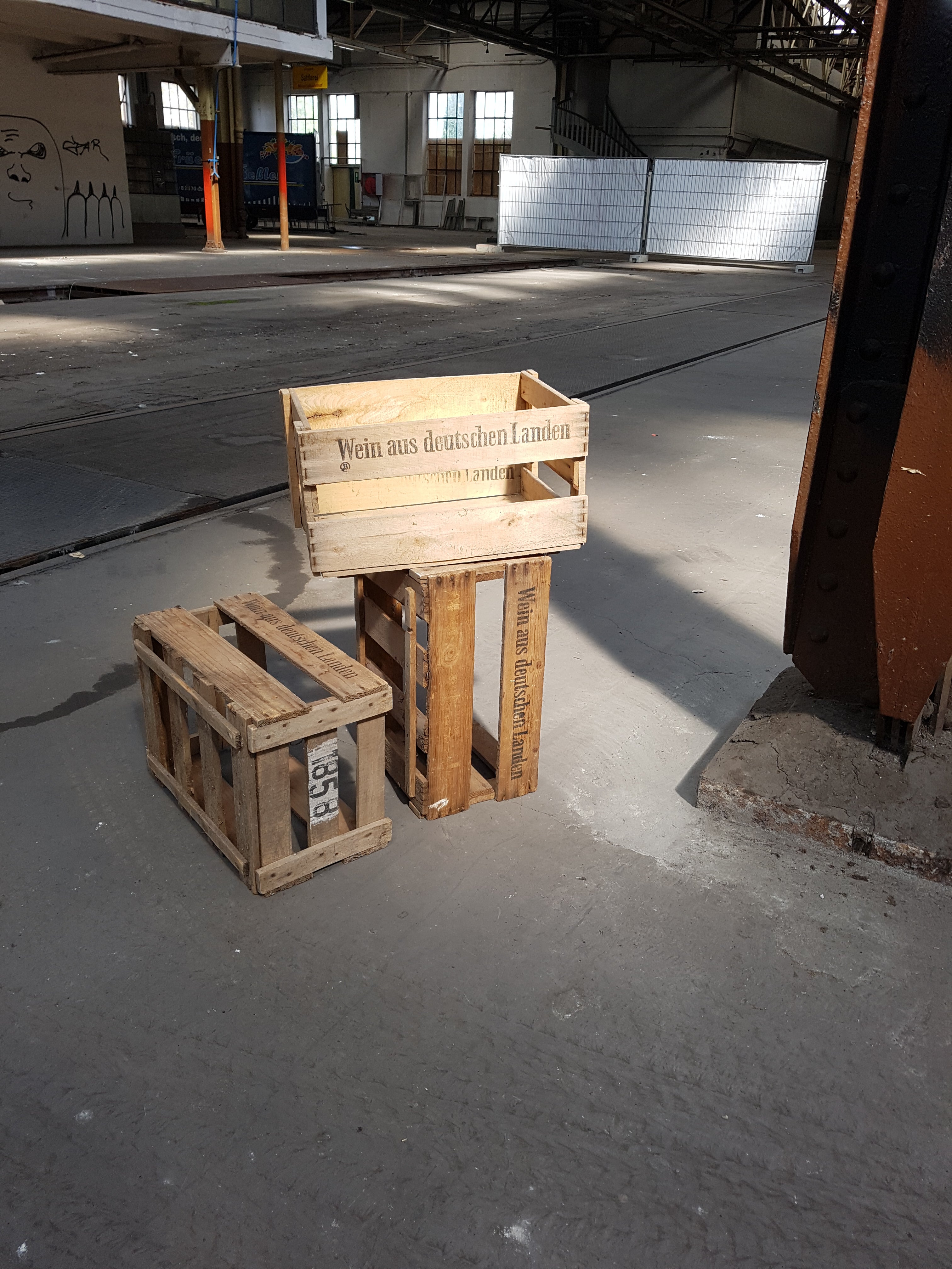 Weinkisten aus Holz, rustikal Dekoration – 2