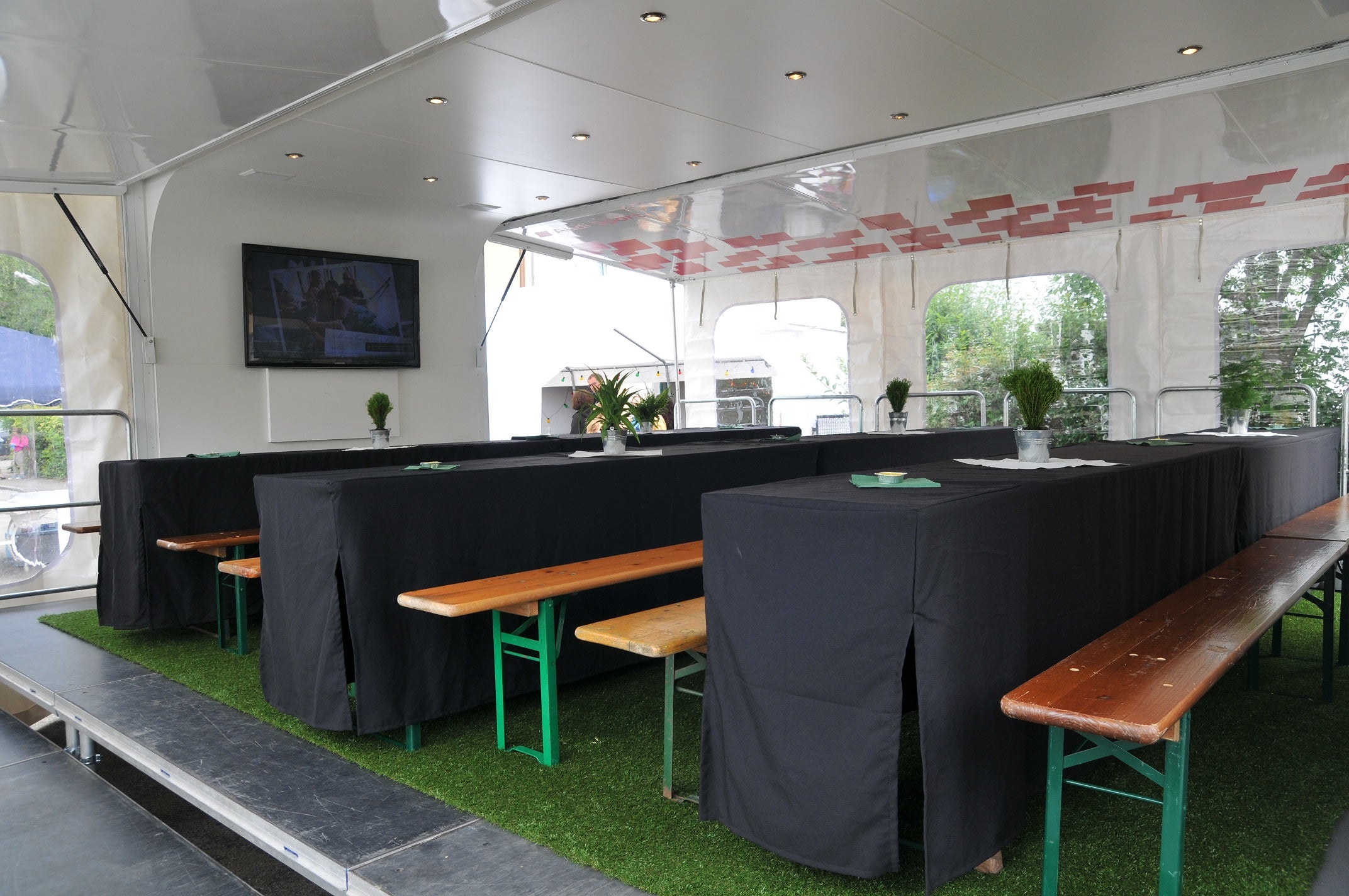 Bar Überdachung Zelt Bühne Dach – 3