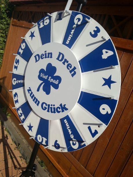 Glücksrad ideal für Messen Promotion Gewinnspiel