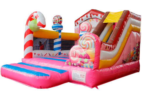 Hüpfburg Candy inkl. Rutsche – 3