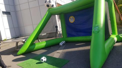 Aufblasbare Fußball Torwand - Speedradar – 4