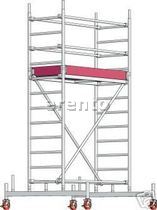 Rollgerüst Arbeitsbühne 0,75x1,8 Arbeitshöhe 4,3m