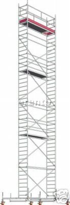 Fahrgerüst Arbeitsbühne 75x285cm Arbeitshöhe 13,6m