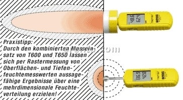 Feuchtmessgerät T650 bis 4cm – 2