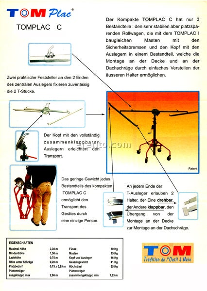 Gipsplattenlift – 3
