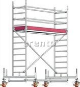 Fahrgerüst Arbeitsbühne 75x285cm Arbeitshöhe 4,6m