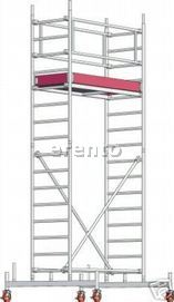 Rollgerüst Arbeitsbühne 0,75x1,8 Arbeitshöhe 5,3m