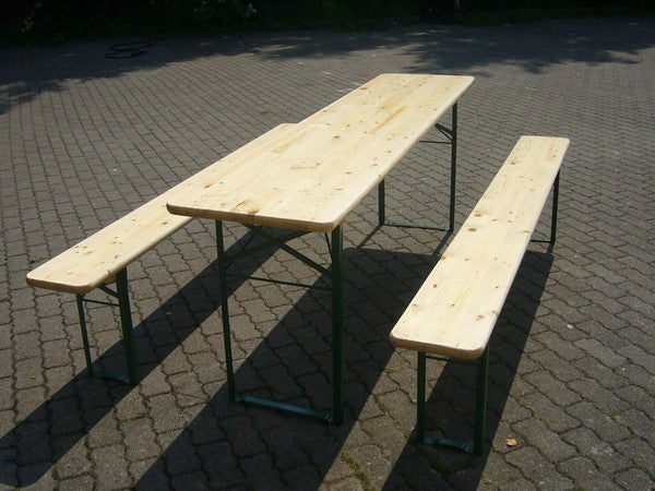 Festzeltgarnituren / Bierbänke / Bierzeltgarnitur / Bierbank / Festzeltgarnitur