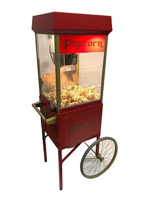 Popcornmaschine mieten – 8 oz Profi-Maschine für Events – 2