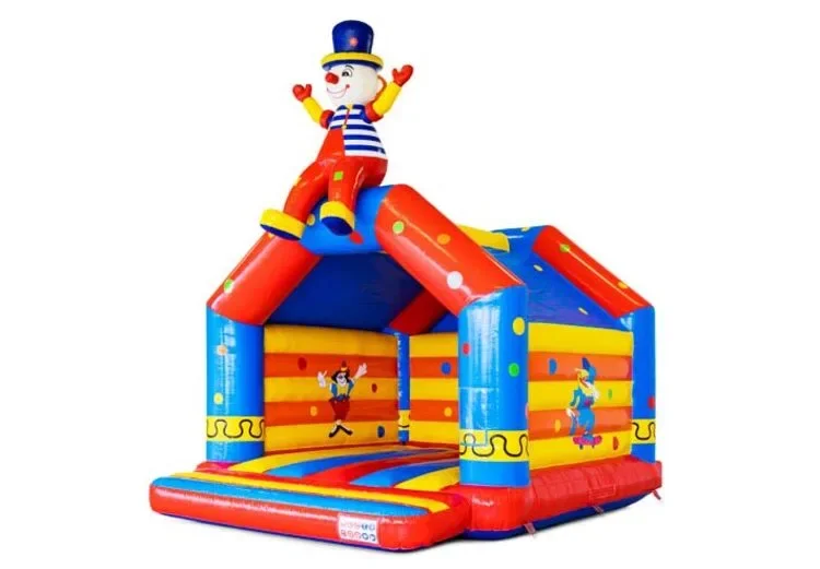Hüpfburg Klatschender Clown