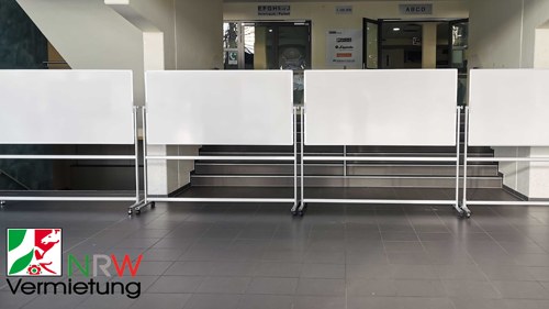 Whiteboard mit Frontansicht-Wechselsystem (NRW Umwelt Line) in Übergrö buchen in Wesel