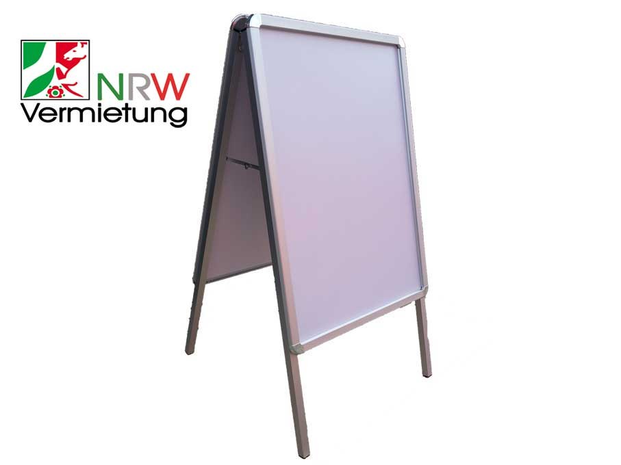 Aufsteller / Kundenstopper / Plakatständer / Werbedisplay in A1 Format mieten in Wesel