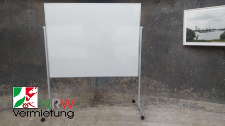 Moderationswand / Stellwand weiss (Magnetische Design Funktionswand) i mieten in Wesel