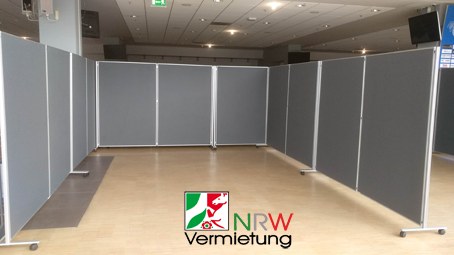 Design Stellwand (XXL) – Trennwand mieten in Wesel