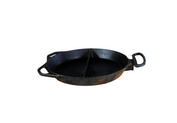 Riesenpfanne geteilt Ø 80 cm mieten