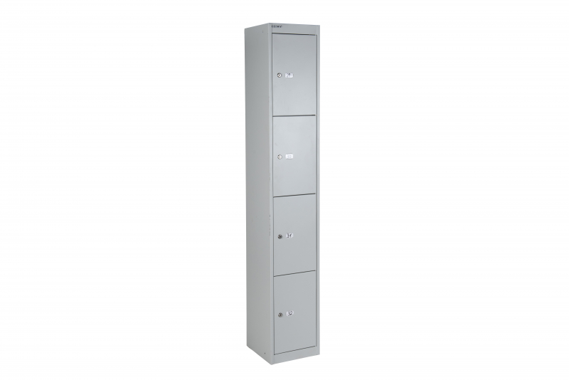 Schließfachsäule, 4 Fächer mieten