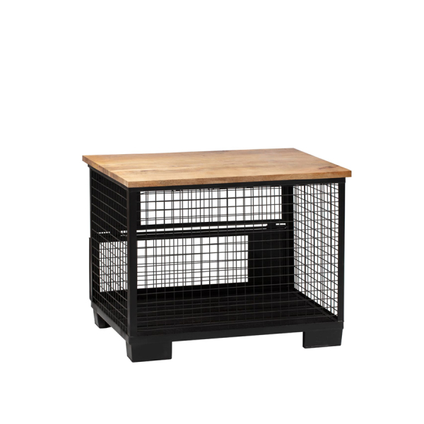 Gitterbox, schwarz mieten