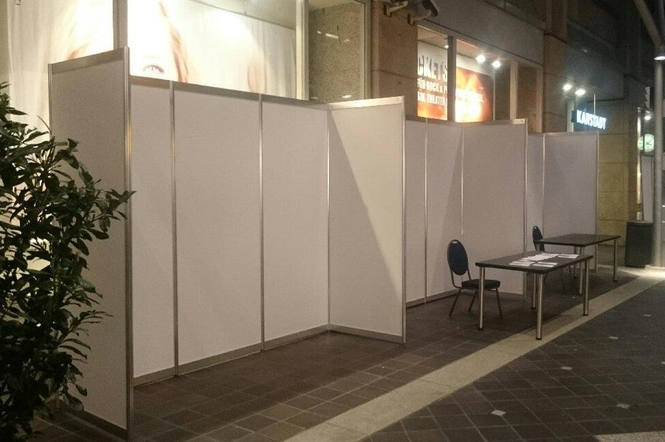 Octanorm Messewand – stabil, flexibel, sofort einsatzbereit