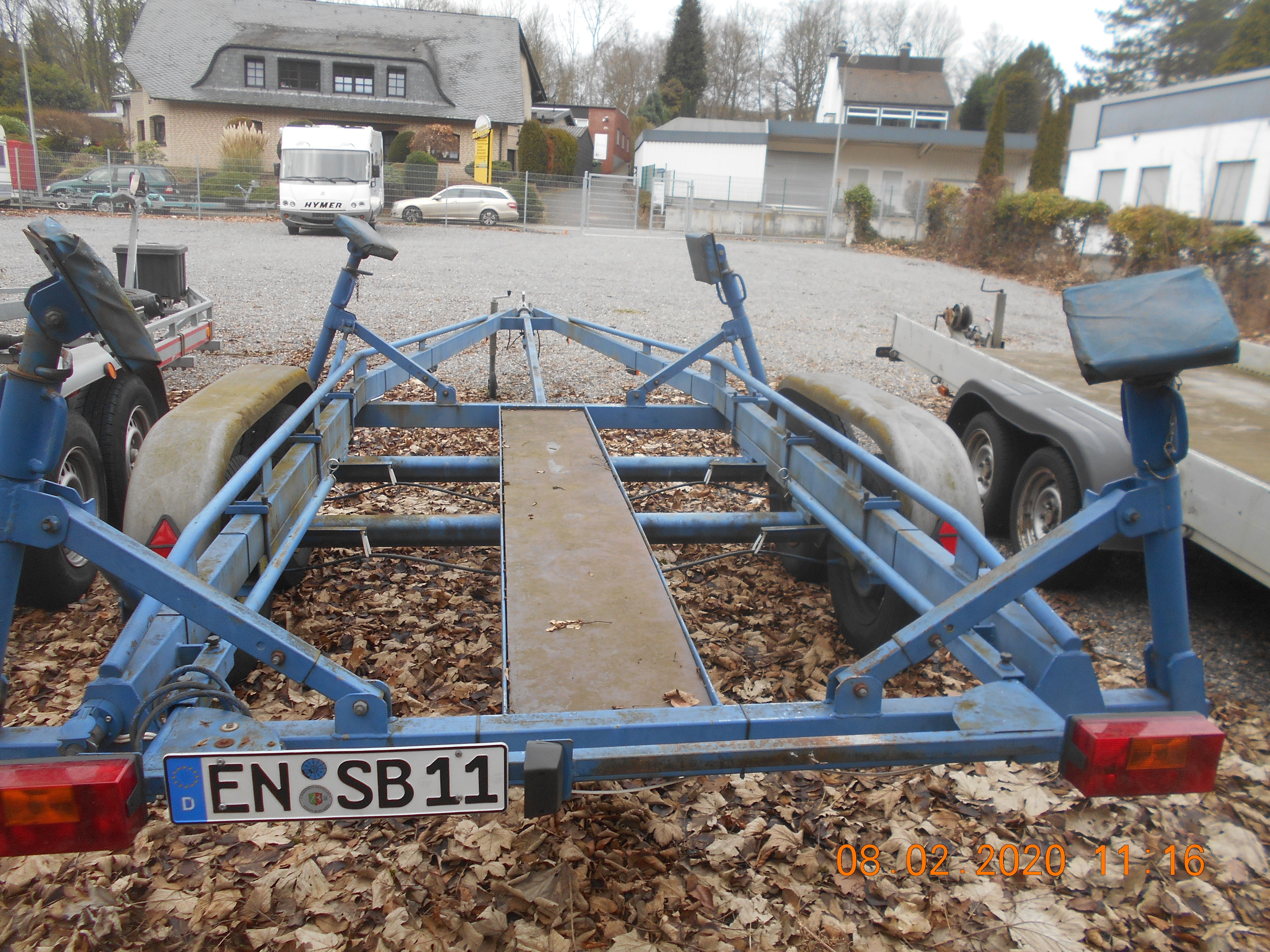 Bootsanhänger - 2.500 Kg für Segelboote mit Kiel – 2