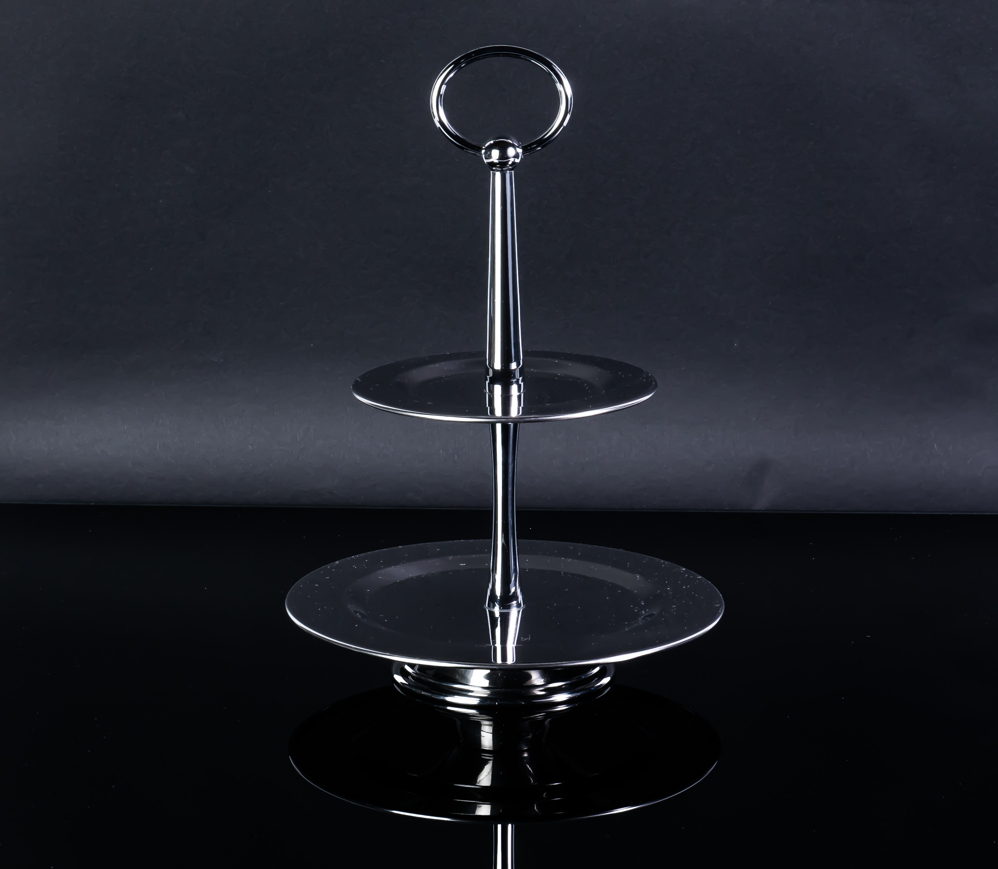 Mini Etagere ca. 20 cm hoch, 2 Ebenen mieten bei der Spülkiste