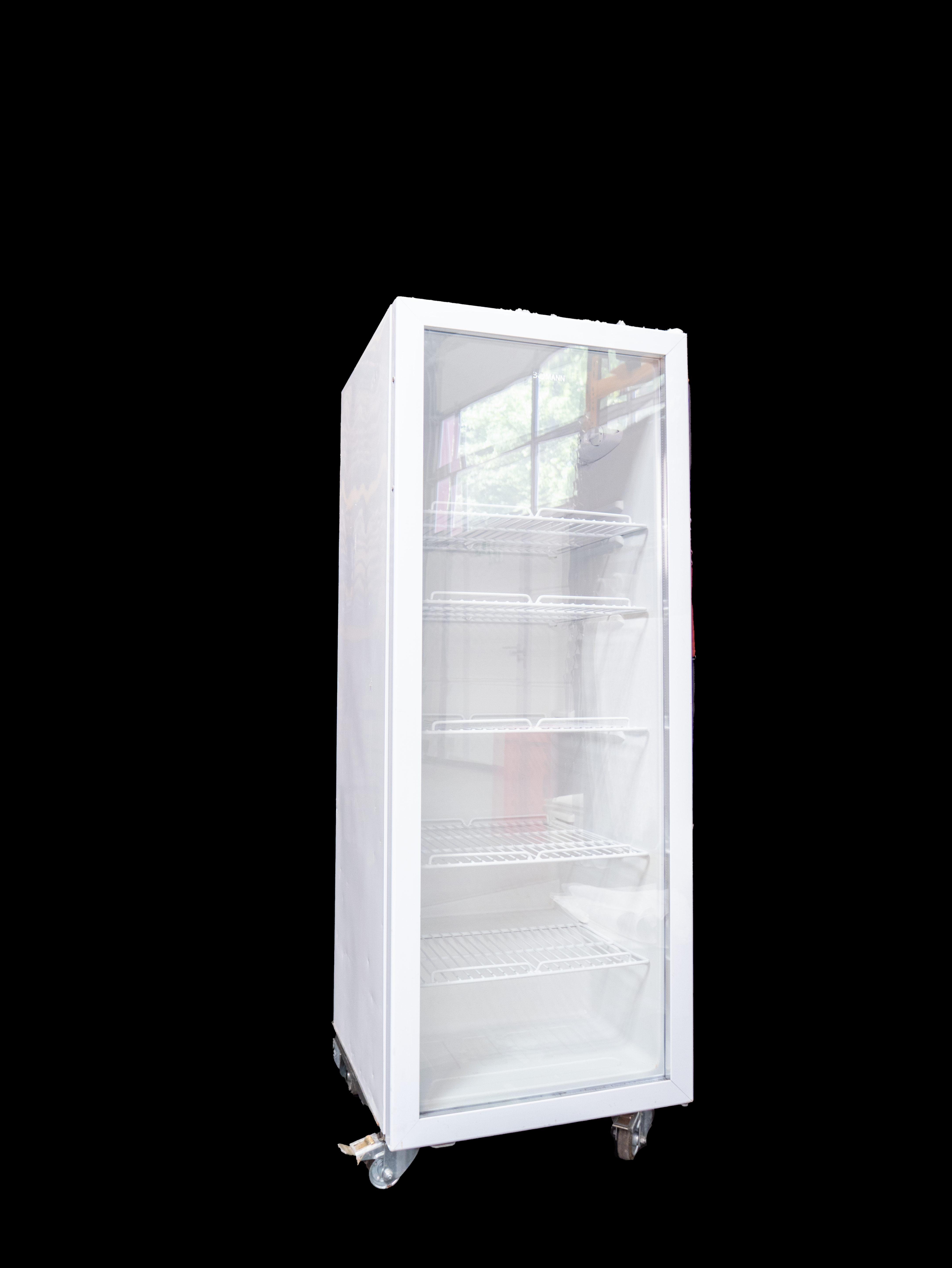 Flaschenkühlschrank 230l, Glastür ( Hülle ) mieten bei der Spülkiste