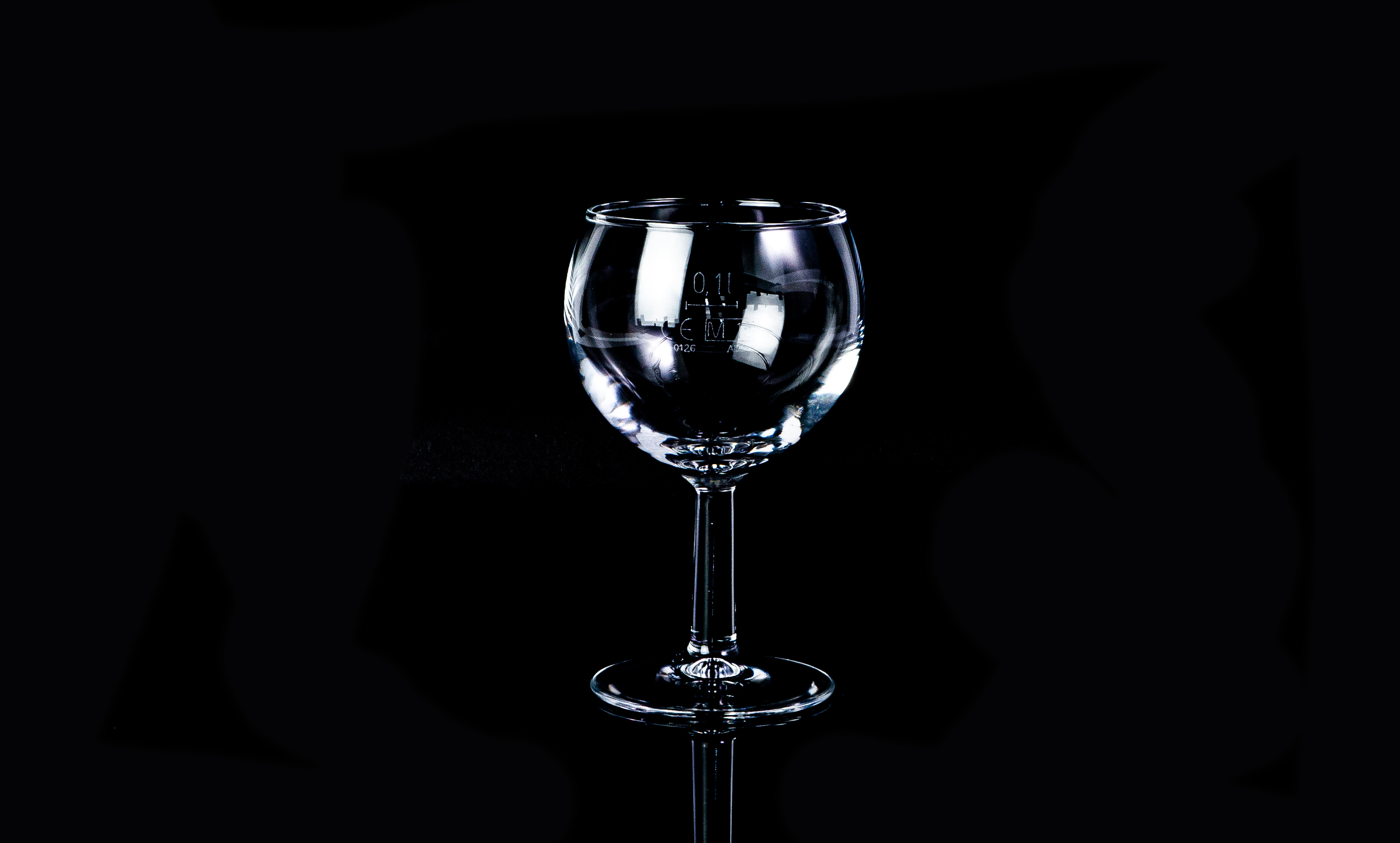Mietglas Wein Ballon 0,1l mieten bei der Spülkiste