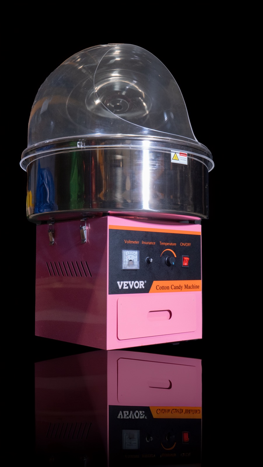 Zuckerwattemaschine 52 cm incl. Material für 100 Portionen mieten bei der Spülkiste