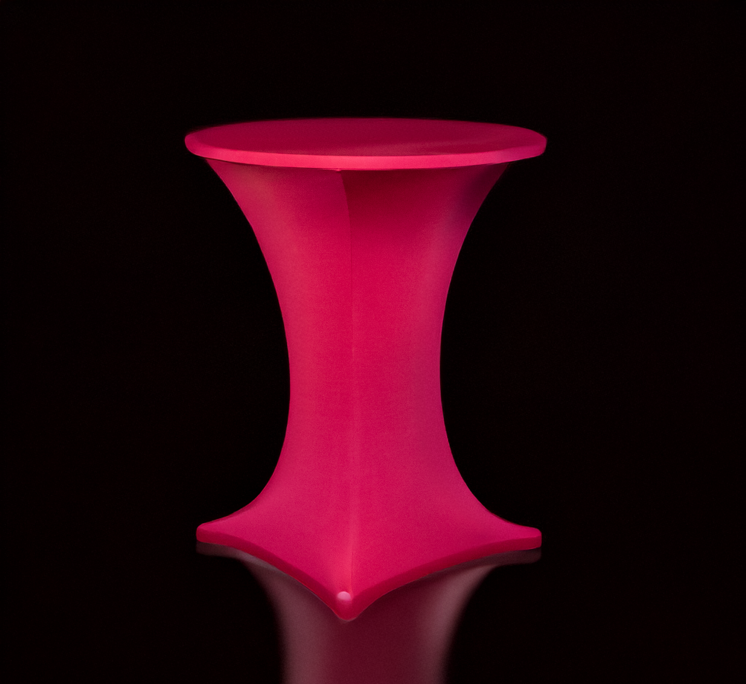 Stretchhusse bordeaux für Stehtisch 80 cm Durchmesser ( ohne Topcover) mieten