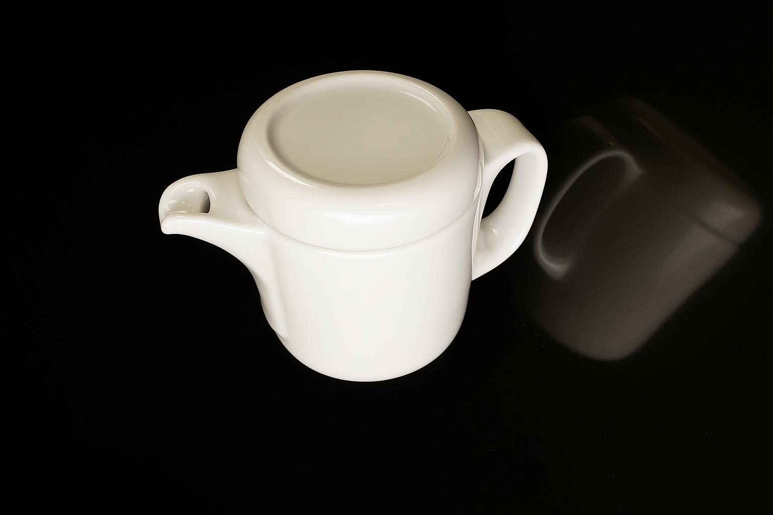 Mietgeschirr Sahnekännchen 300ml/ Kaffeekännchen mieten bei der Spülkiste