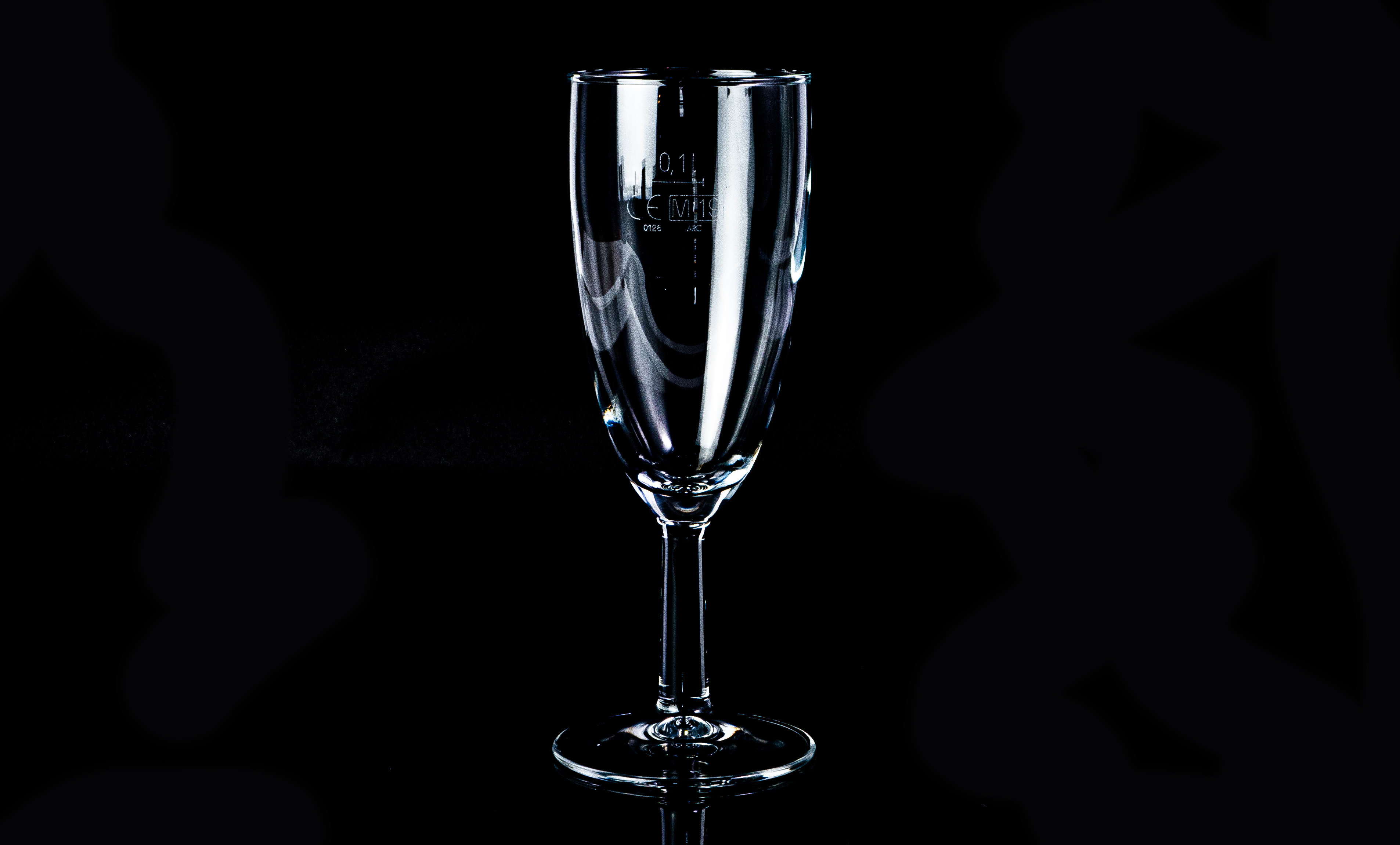 Mietglas Sektglas 0,1l / VPE 20 mieten bei der Spülkiste