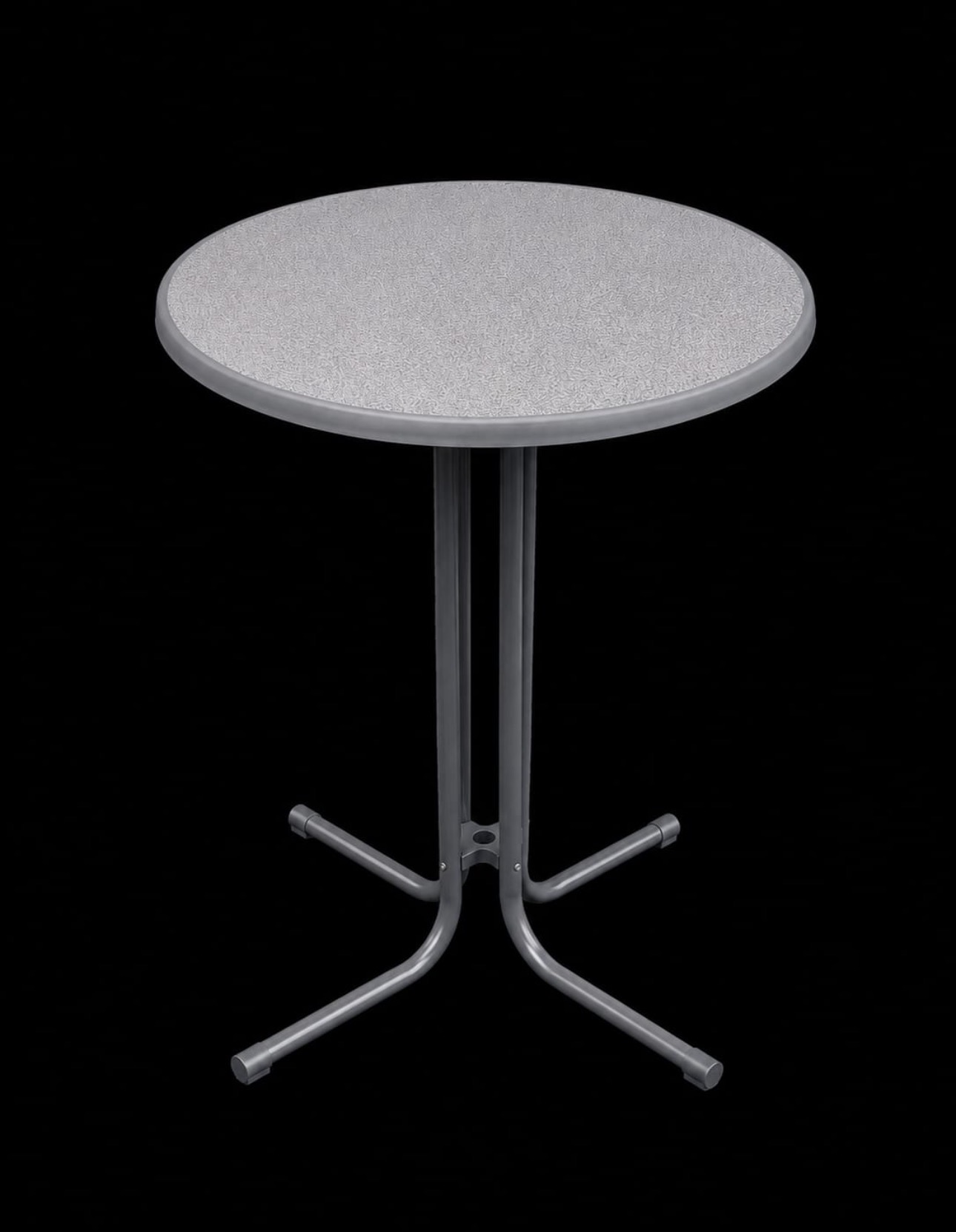 Stehtisch 80cm grau mieten bei der Spülkiste