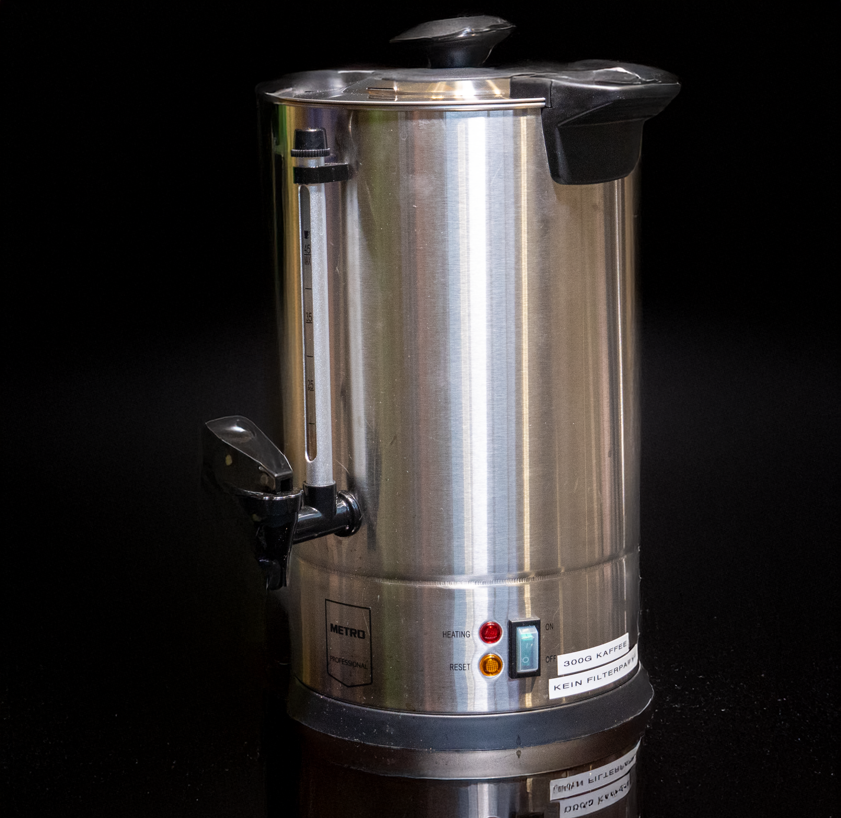 Kaffeemaschine mit Rundfilter ( 100 Tassen) mieten bei der Spülkiste
