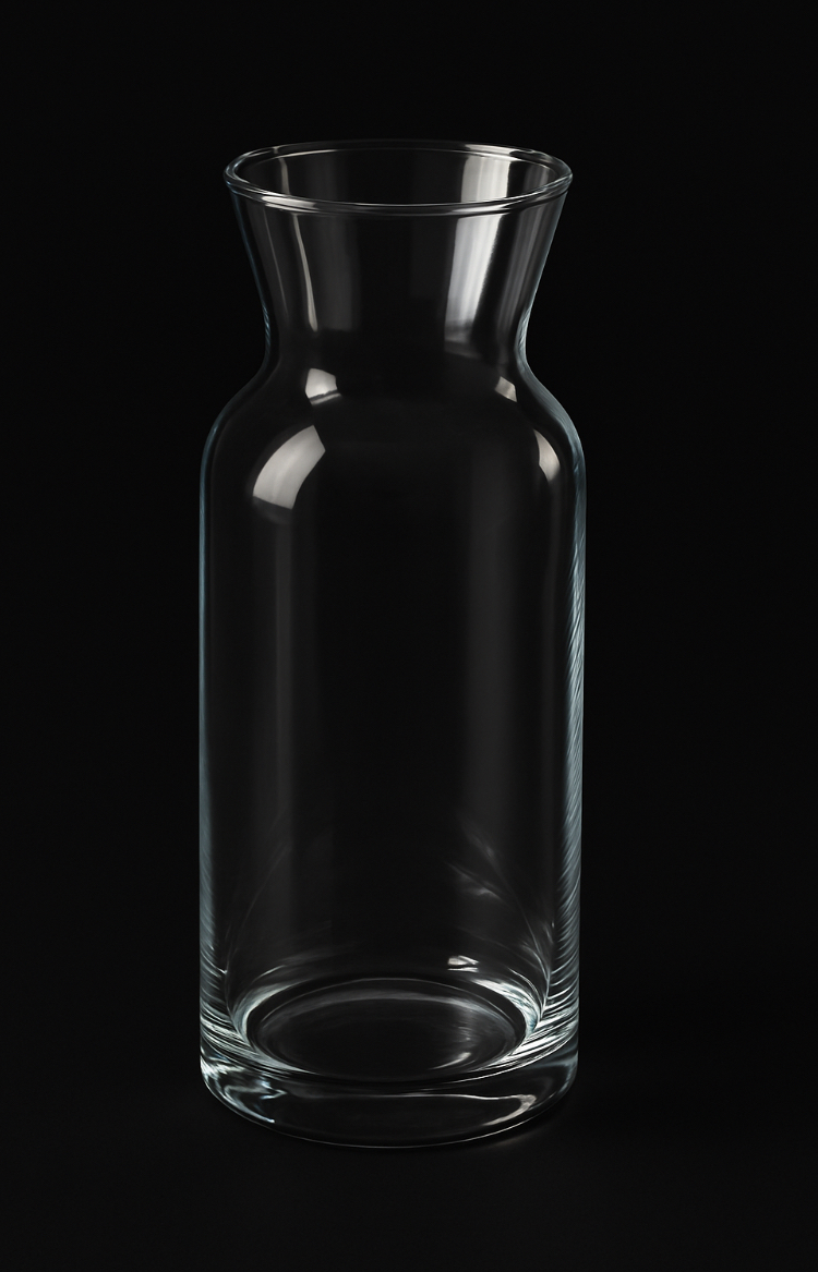 Mietgeschirr Karaffe/ Wasser/ Wein ca. 1,l ( hoch) mieten bei der Spülkiste