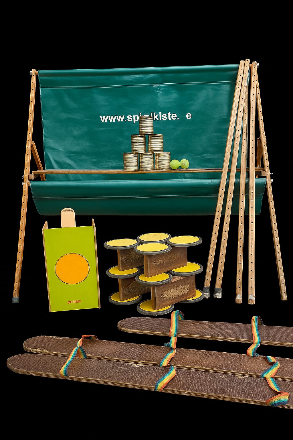 Kinderspieleset mieten bei der Spülkiste