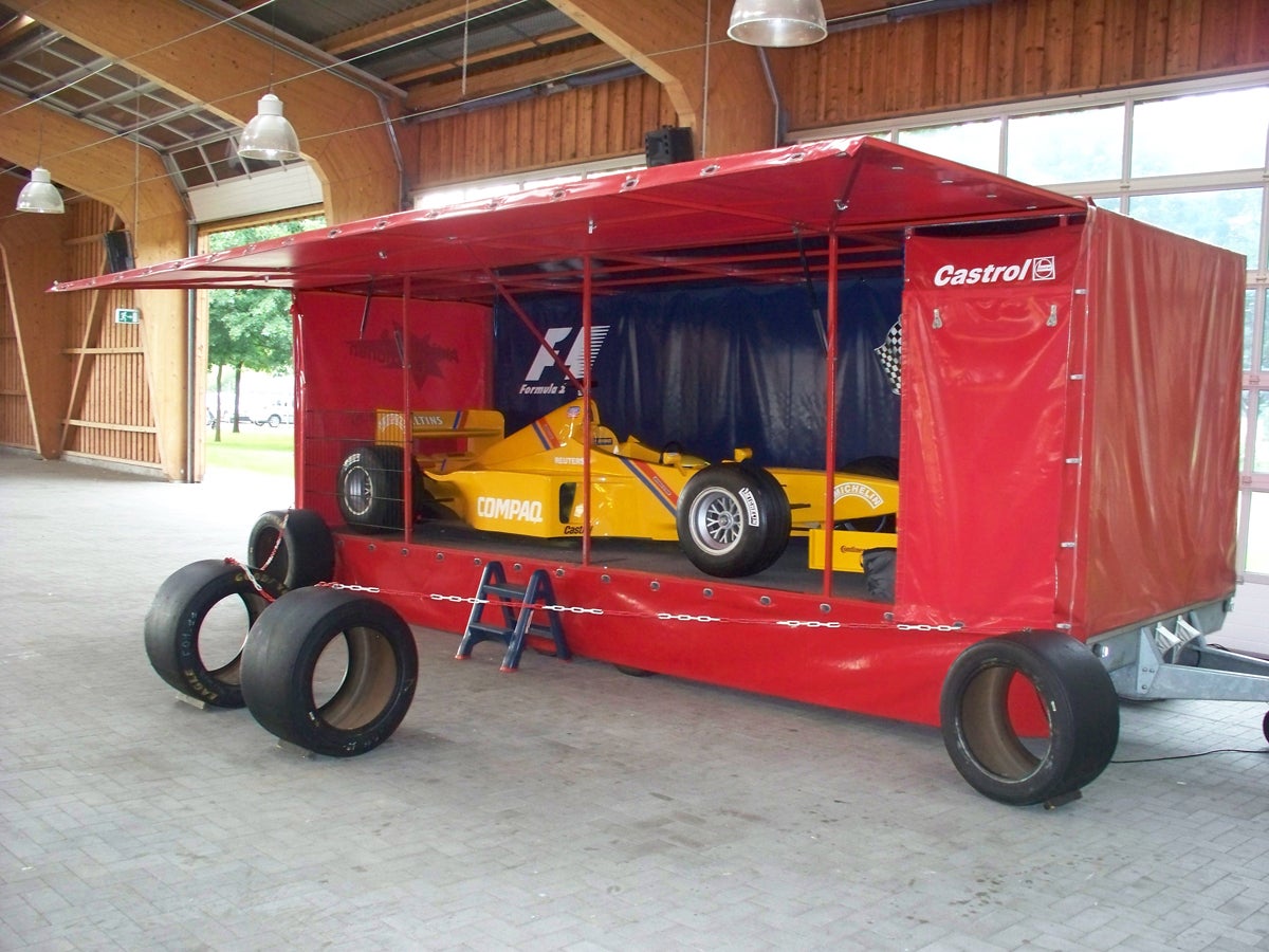 Formel 1 Simulator auf Anhänger – 2