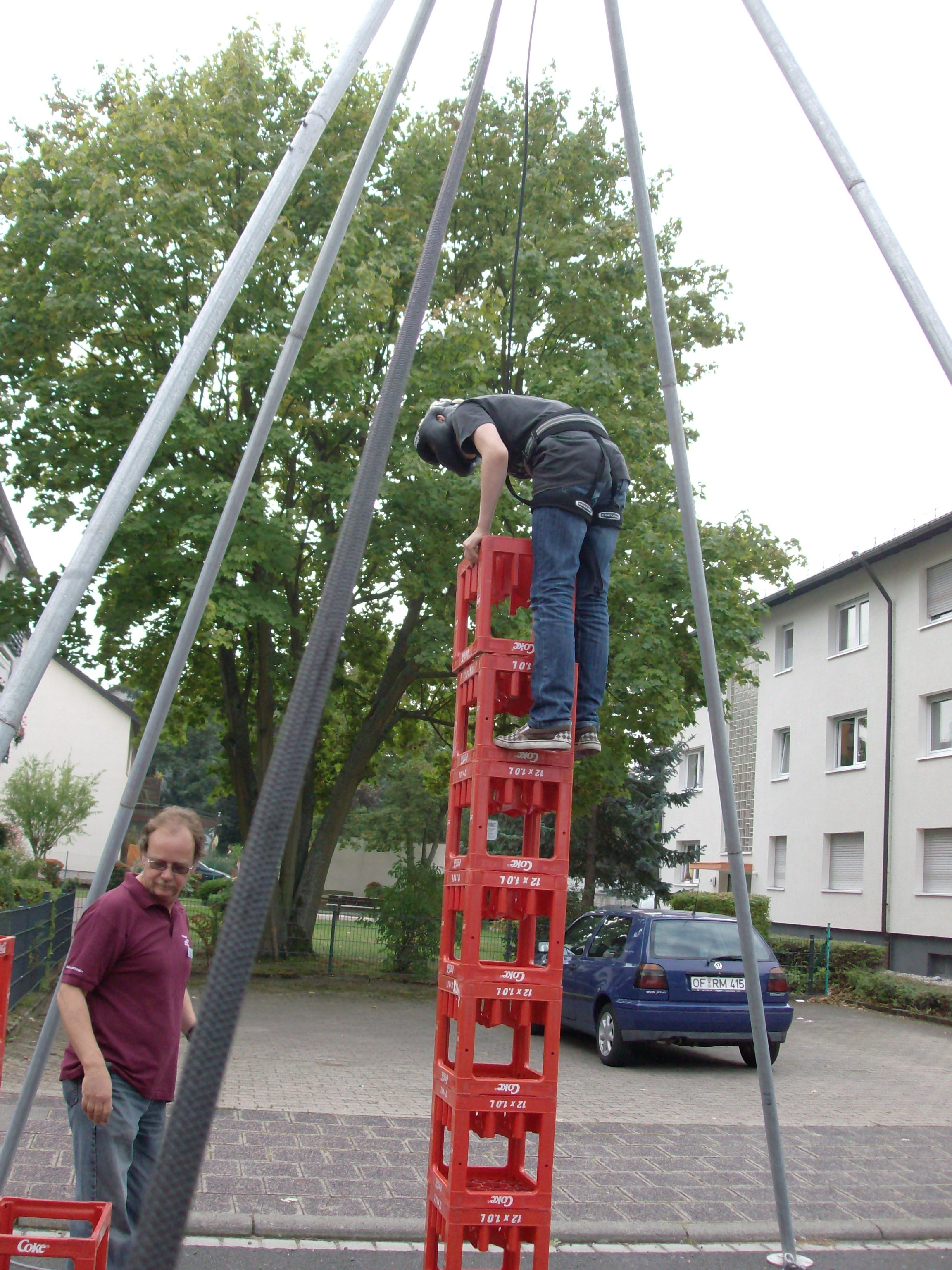 Kistenstapeln