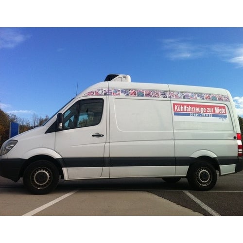 Transporter, Mercedes Benz Sprinter 313 CDI, Hochdach, Langzeitmiete, Kühlfahrzeug, Frischdienst, Tiefkühlfahrzeug, Kastenwagen lang, 3,5 t, Multitemp, 2 Kammern, Trennwand
