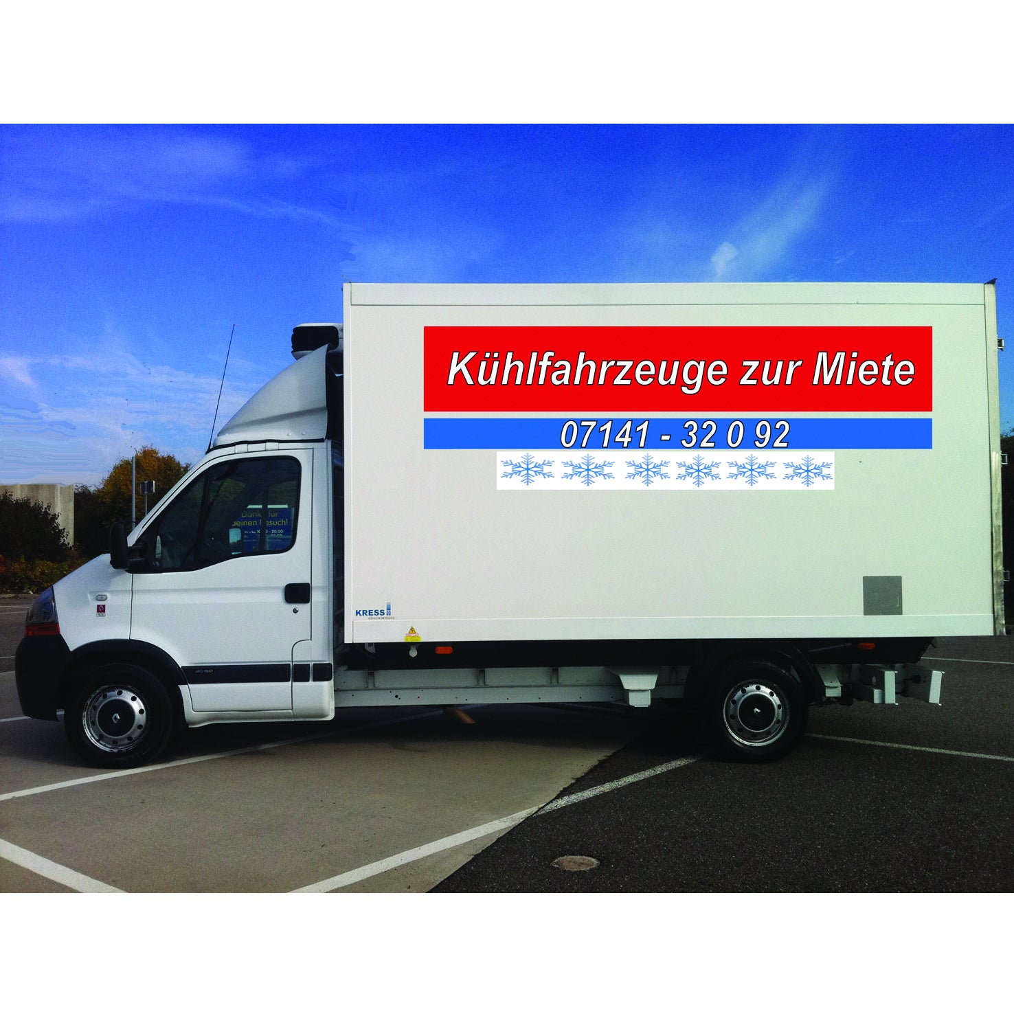 Transporter, Renault Master, Koffer, Hochdach, Langzeitmiete, Kühlfahrzeug mit Heizung, Frischdienst, Kastenwagen lang, 3,5 t, Fahr und Standkühlung