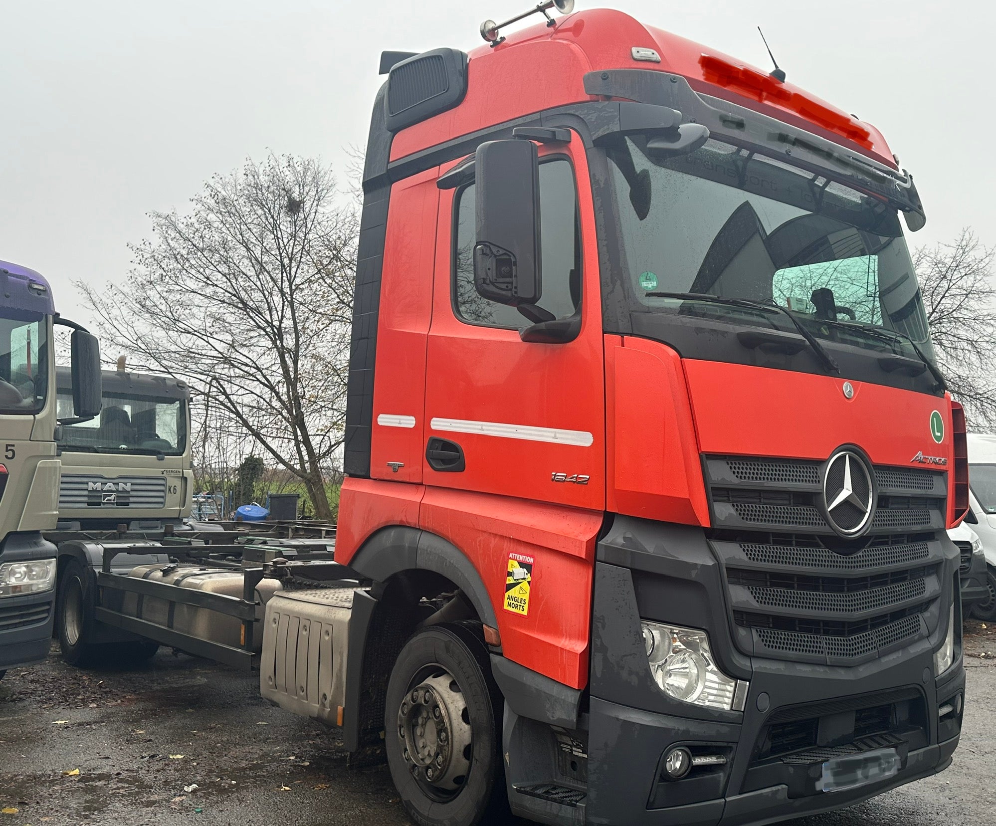 Mercedes Benz Acros 1842 oder MB Actros 2446 Wechselfahrgestell, BDF Rahmen, Wechselbrücke – 2