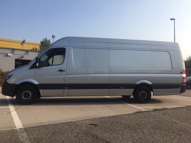 Transporter, Mercedes Benz Sprinter 313 CDI, MAXI, Extralang, Luftfederung, zur Langzeitmiete, Kastenwagen XXL, 3,5 Tonnen – 2