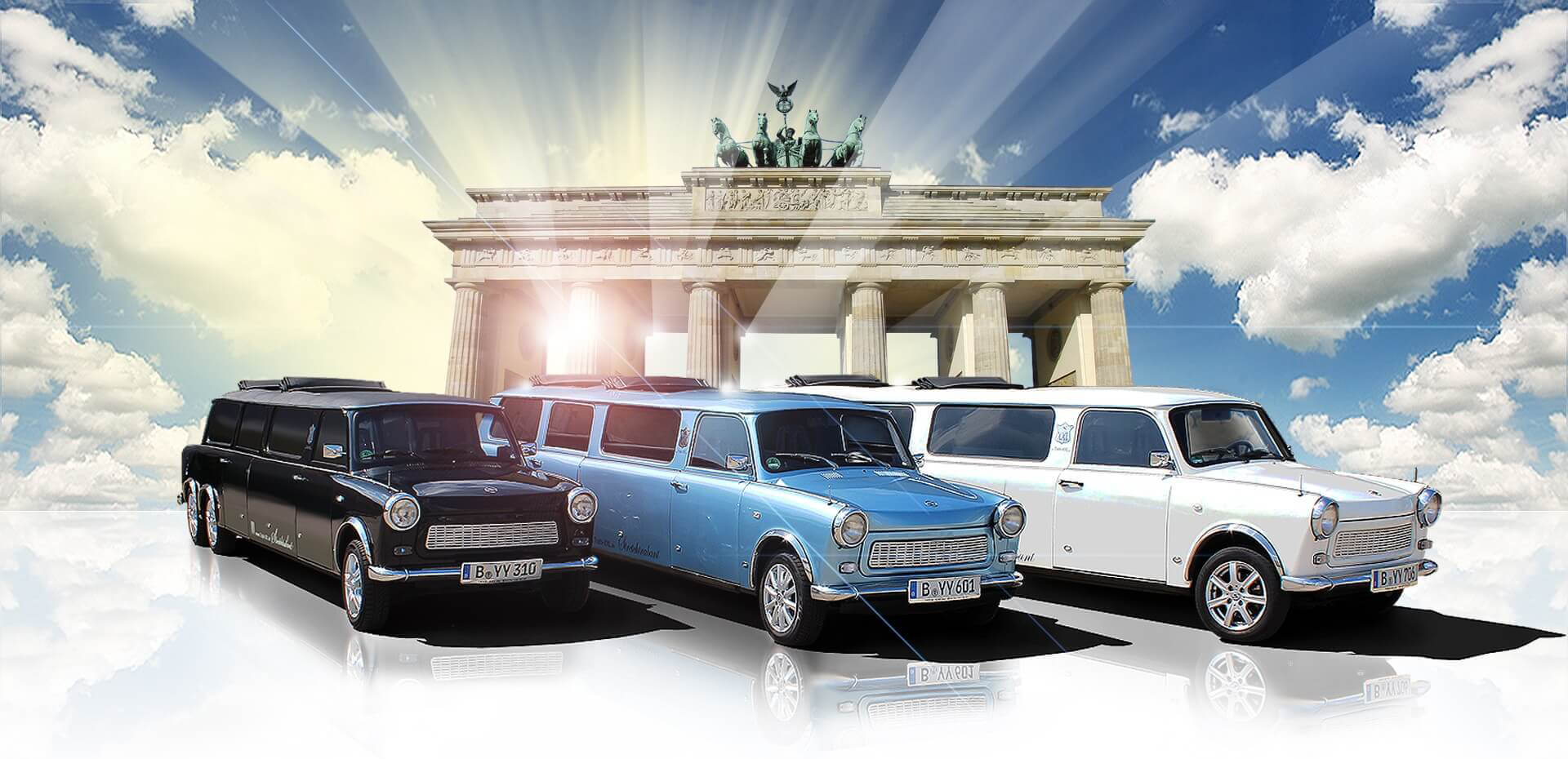 Trabant XXL Stretchlimousine (7 m, bis 8 Gäste)