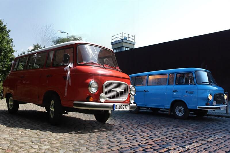 DDR Oldtimer-Kleinbus „Barkas" (bis 7 Personen)