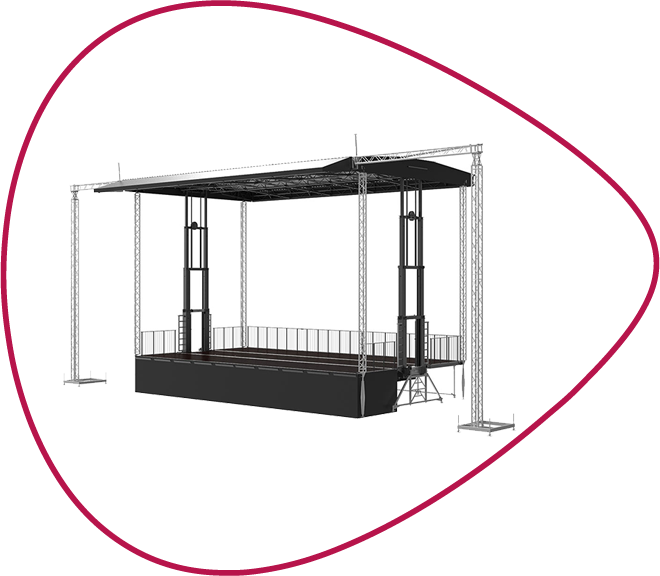 Smartstage 120 mieten bei Vulkan Event Demarczyk & Illigen GbR