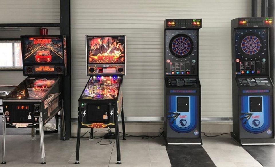 Dartautomaten Flipper Kicker Löwen HB8 HB10 mieten in Ibbenbüren – 2