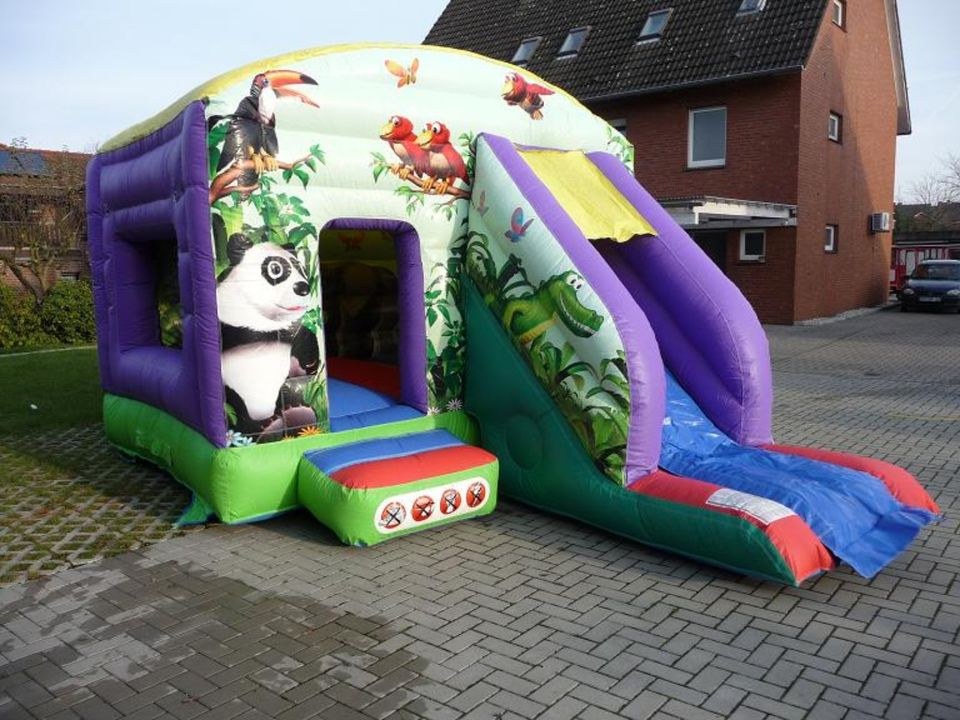 Hüpburg Rutsche Dach Modelle mieten in Ibbenbüren – Spaß für Kinder – 4