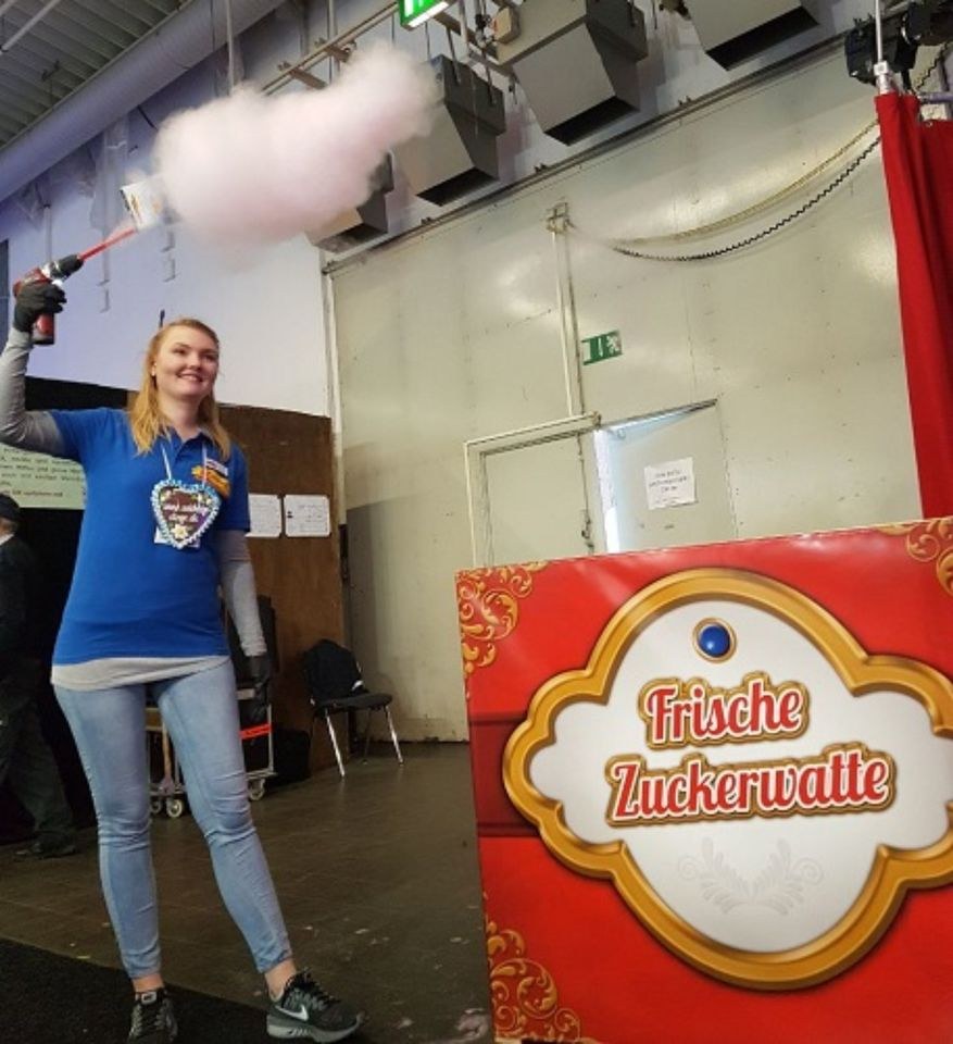 Popcornmaschine Glücksrad Reaktionswand mieten in Ibbenbüren – 3