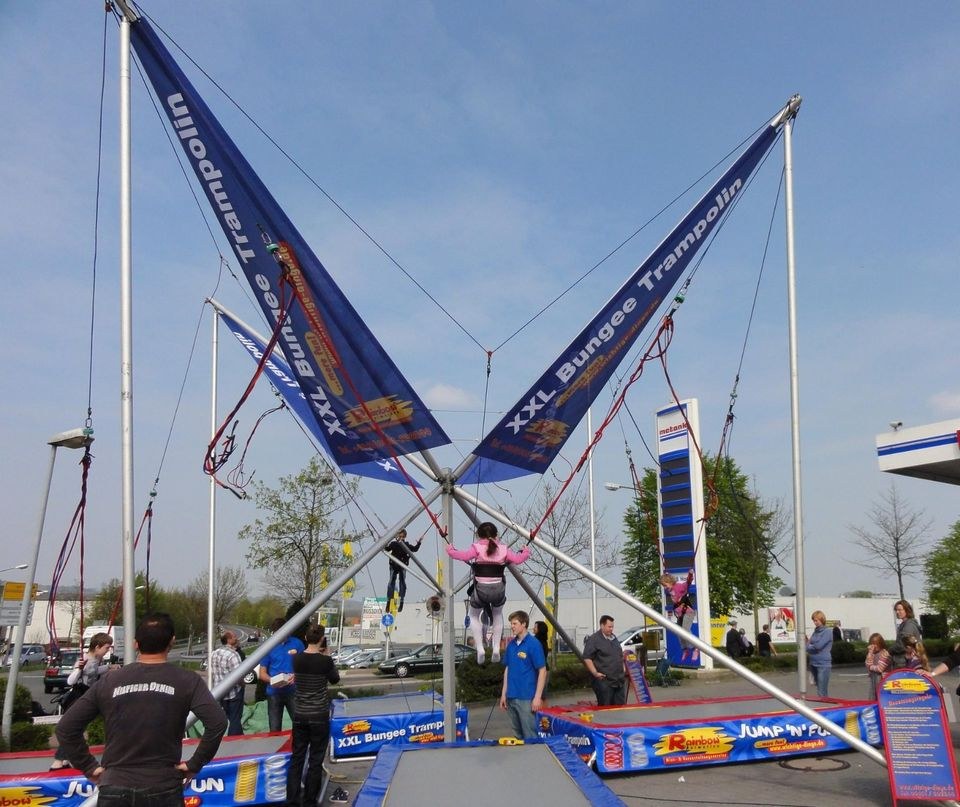 Bungee Trampolin 4 facher Sprungspaß mieten in Ibbenbüren – 2