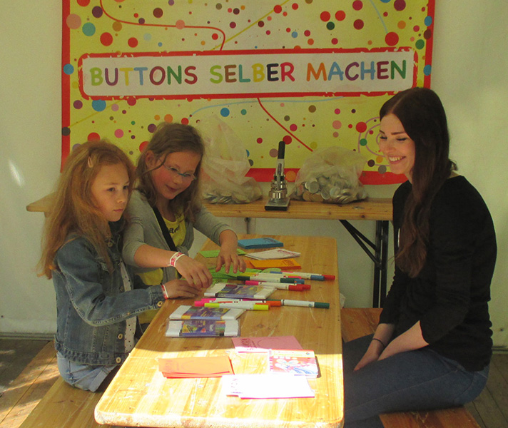 Button-Mal-Aktion mieten bei Xtreme Events