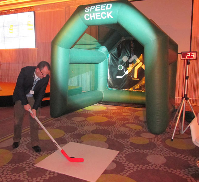 Speed Check Eishockey mieten bei Xtreme Events